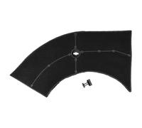 vhbw Activated Carbon Filter compatible with AEG DU4361-M, DU4361-W, DU4561-M Extractor Hood - 28 x 13.3/9.5 x 2.6 cm