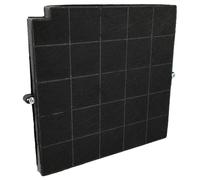 vhbw Activated Carbon Filter compatible with Arthur Martin INSIDE 120, INSIDE 90, INSIDE120, INSIDE90 Extractor Hood - 26.5 x 25.8 x 1.8 cm