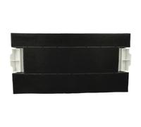 vhbw Activated Carbon Filter compatible with Bosch DHI655FXTI/01, DHI655NAU/01, DHI665VX/01, DHZ4505(00) Extractor Hood - 39.8 x 19.6/17.4 x 2.9 cm