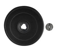 vhbw Activated Carbon Filter compatible with Bosch DUL63CA20T/02, DUL63CC20/01, DUL63CC20/02, DUL63CC20B/01, DUL63CC40 Extractor Hood - 23 cm