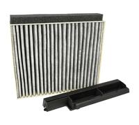 vhbw Activated Carbon Filter compatible with Bosch DWA94BC50B/02, DWA96DM50, DWA94BC50B/01, DWA96DM50/01 Extractor Hood + Holding Frame