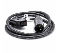 vhbw Adapter Cable D-Tap (f) to XLR 4-Pin (m) compatible with SmallHD 1303 Camera - 1 m 9.8 cm Black