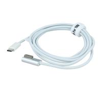 vhbw Adapter Cable USB Type C - MagSafe 1 compatible with Apple A1369, A1342, A1374, A1370 Notebook, Laptop - 14.6 cm, 100 W, Nylon Fibre