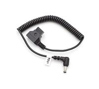 vhbw Adapter Cable V-Mount battery to 5.5 x 2.5 mm socket for various Cameras - 12.4 cm Black