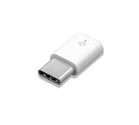 vhbw Adapter OTG for Mobile Devices Mobile Devices White USB type C (male)
