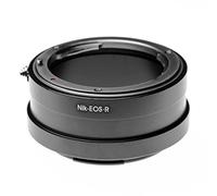 vhbw Adapter Ring compatible with Canon EOS RP, R - RF-Bayonet to Lenses Black Silver