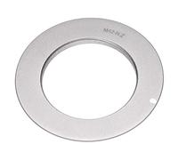 vhbw Adapter Ring compatible with Nikon Z6, Z7, Z5 - Z Bayonet to Lenses with M42 Thread, Silver