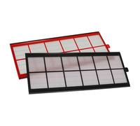 vhbw Air Filter Set Compatible with Wernig ComfoAir 550, 350 Ventilation Devices - G4 / F7 2-Part Kit, 50 x 17 x 1 cm Red Black White