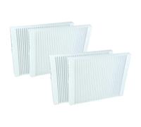 vhbw Air Filter Set Replacement for Bosch FSM5 100, 4062321247027, 7738113336 for Ventilation Devices - M5 / F7 4-Part Kit, 21.6 x 18 x 1.8 cm White