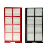vhbw Air Filter Set Replacement for Zehnder 8717573476751 for Ventilation Devices - G4 / F7 2-Part Kit, 29 x 15 x 5 cm Red Black White