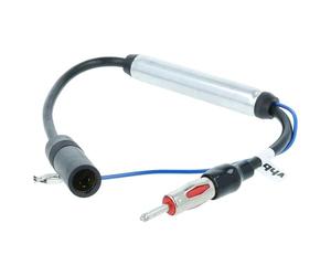 vhbw Antenna Adapter from DIN (m) to DIN (f) for Vehicles - Antennae Amplifier for Phantom Power, 35 cm