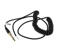 vhbw Audio AUX Cable compatible with Beyerdynamic DT 990 Pro Headphones - Audio Cable, 3.5 mm Jack to 6.3 mm, 300 cm Black