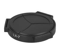 vhbw Automatic Lens Cap compatible with Leica D-Lux 6 Camera, DSLR - Plastic, Black | Black plastic