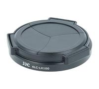 vhbw Automatic Lens Cap compatible with Panasonic Lumix DMC-LX100 Camera, DSLR - Plastic, Black