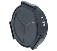 vhbw Automatic Lens Cap Replacement for Olympus LC-63A for Camera, DSLR - Plastic, Black