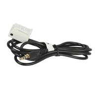 vhbw AUX Audio Adapter Cable Radio (120 cm) compatible with VW RCD200, RCD210, MFD2, RCD510, RNS310, RCD310, RCD500, RCD300, RNS510 Car, Car Radio