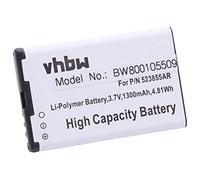 vhbw Battery 1300mAh (3.7V) for Smartphone, Phone, Mobile Sagem Alium, 253491226 replaces P/N 523855AR.