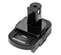 vhbw Battery Adapter compatible with Black & Decker 20 V Li-Ion Batteries & compatible with Ryobi Devices with 18 V Batteries