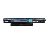 vhbw Battery compatible with Acer Aspire E1-Serie Laptop (6600 mAh, 11.1 V, Li-Ion) - Replacement for 31CR19/652, AS10D31, AS10D3E, AS10D41, AS10D61, AS10D71 - black