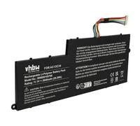 vhbw Battery compatible with Acer Aspire E3-111-C4SJ, E3-111-C5AL, E3-111-C4ZN, E3-111-C4U8 Laptop (2640 mAh, 11.4 V, Li-polymer)