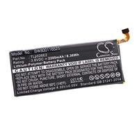 vhbw Battery compatible with Alcatel One Touch Idol 4, OT-6055H, Idol 4 LTE Dual SIM, OT-6055B Mobile Phone Smartphone (2200 mAh, 3.8 V, Li-polymer)