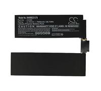 vhbw Battery compatible with Apple iPad Pro 11 3rd Gen 2021, 11 2021 Tablet (7600 mAh, 3.78 V, Li-polymer)