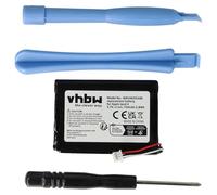 vhbw Battery compatible with Apple iPod A1059, 4G, 4.Generation, A1099 MP3-Player Music Player (750 mAh, 3.7 V, Li-Ion)