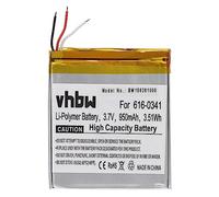 vhbw Battery compatible with Apple iPod Touch 1. Generation 16GB, 1. Generation 32GB MP3-Player Music Player (950 mAh, 3.7 V, Li-polymer)