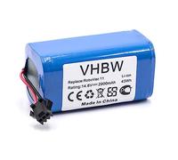 vhbw Battery Compatible with Bagotte BG600, BG700 Robot Vacuum Cleaners (2900mAh, 14.8V, Li-ion)