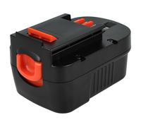 vhbw Battery compatible with Black & Decker SX7500, SXR14, SX6000, SX7000, SX5500, XTC143BK Power Tools (3300 mAh, NiMH, 14.4 V)