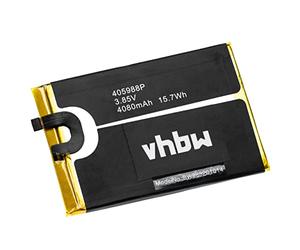 vhbw Battery compatible with Blackview A60, A60 Pro Mobile Phone Smartphone (4080mAh, 3.85V, Li-Ion)