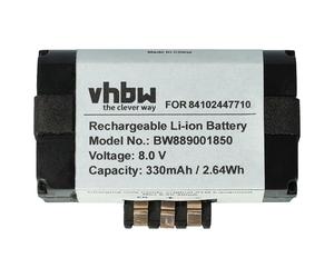 vhbw Battery compatible with BMW 2 Series Gran Tourer F46 | Gran Coupé F44, Cabrio F23, Coupe F22, Active Tourer F45 Vehicle (330 mAh, 8 V, Li-Ion)
