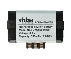 vhbw Battery compatible with BMW 4 Series M4 Cabrio F83, M4 Coupe F82, Gran Coupe F36, Cabrio F33, Coupe F32 Vehicle (330 mAh, 8 V, Li-Ion)