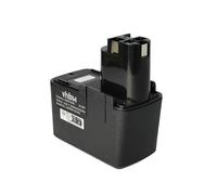 vhbw Battery compatible with Bosch PDR 9.6 VE, PSB 9.6 VE-2, PSB 9.6VES2, PSB 9.6VES-2 Electric Power Tools (3300mAh NiMH 9.6V)