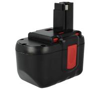 vhbw Battery compatible with Bosch PSB 24VE-2, SAW 24V, GSR 24VE-2, GST 24V Power Tools (3000 mAh, NiMH, 24 V)
