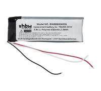 vhbw Battery compatible with Bose NC 700 UC, 700 Wireless Headset Headphones (630 mAh, 3.8 V, Li-Ion)