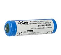 vhbw Battery compatible with Braun Series 5 530s, 530s-4, 550cc, 550cc-4, 570s Electric Razor (680 mAh, 3.7 V, Li-Ion)
