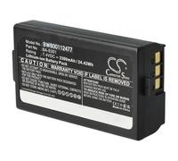vhbw Battery compatible with Brother PT PTH300LI, PT-H300, PT-E550W Printer Copier Scanner Label Maker (3300 mAh, 7.4 V, Li-Ion)