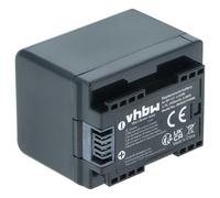 vhbw Battery compatible with Canon Legria HF R86, HF R806, HF R78, HF R88 Videocamera (2400 mAh, 3.6 V, Li-Ion) + Info Chip