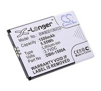 vhbw Battery compatible with Doro 6379 Mobile Phone Smartphone (1500 mAh, 3.7 V, Li-Ion)