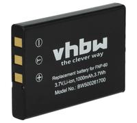 vhbw Battery compatible with Falk Ibex 40, 30, 40 cross, 30 cross, GPS Navigation System Sat Nav (1000 mAh, 3.6 V, Li-Ion) - Replacement for CPF-1035