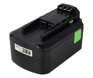 vhbw Battery compatible with Festo Festool DWC 18-2500 Li 3.1-Compact, Duradrive DWC 18-4500 Li Power Tools (4000 mAh, Li-Ion, 18 V)