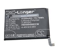 vhbw Battery compatible with Huawei Mate 20 RS Porsche Design, P30 Pro Mobile Phone Smartphone (4100mAh, 3.85V, Li-Polymer)