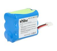 vhbw Battery compatible with iRobot Braava 300, 380, 390, 2000, 380T, 390T, 381 Home Cleaner (1500mAh, 7.2 V, NiMH)