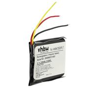 vhbw Battery compatible with Jabra Evolve 80, 65 Wireless Headset Headphones (250 mAh, 3.7 V, Li-polymer)