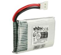 vhbw Battery compatible with Koome K300C Quadrocopter Drone Multicopter Quadrocopter (600 mAh, 3.7 V, Li-Ion)