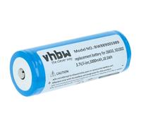 vhbw Battery compatible with Ledlenser M6R, MT14 Torch, Headlamp (5000 mAh, 3.7 V, Li-Ion)