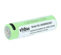 vhbw Battery compatible with Ledlenser MH5, ML4, ML4 Warm Light, MH3, C5R, MH4, iH5R, E20R, iH5 Torch, Headlamp (920 mAh, 3.6 V, Li-Ion)