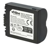 vhbw Battery compatible with Leica V-Lux 1 Camera DSLR (600 mAh, 7.2 V, Li-Ion)