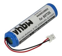 vhbw Battery compatible with Midland ER200, ER300 Digital Radio (2200mAh, 3.7 V, Li-Ion) - Replacement for BATT20L